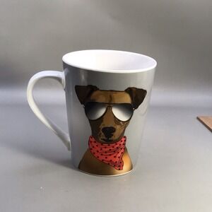 Christopher Vine Australia "The Mob" Le Roy The Jack Russell Cup Mug